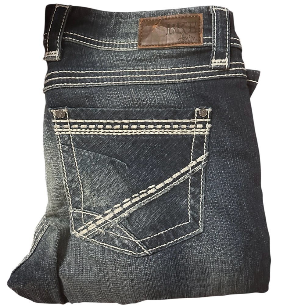 BKE Womens Straight Leg “Addison” Jeans in Dark Indigo Size 31R